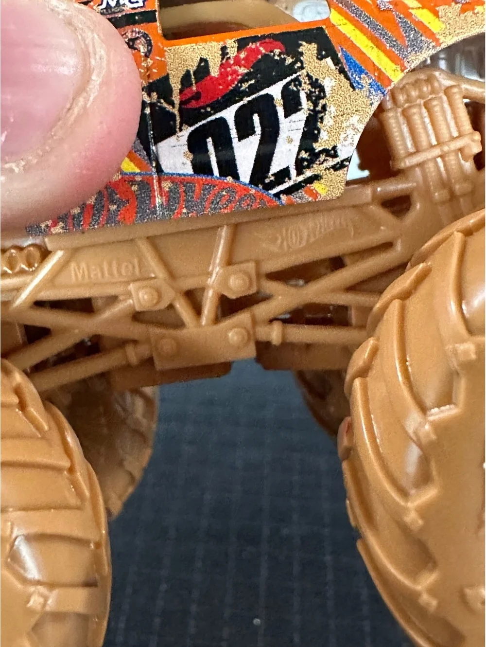 Hot Wheels Monster Truck Toy Vehicle Mattel 122 Model